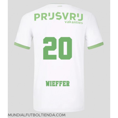 Camiseta Feyenoord Mats Wieffer #20 Tercera Equipación Replica 2023-24 mangas cortas